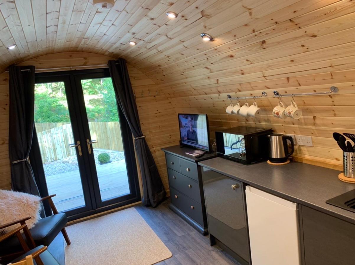 Loch Ness Woodland Pods Hotel Drumnadrochit Buitenkant foto
