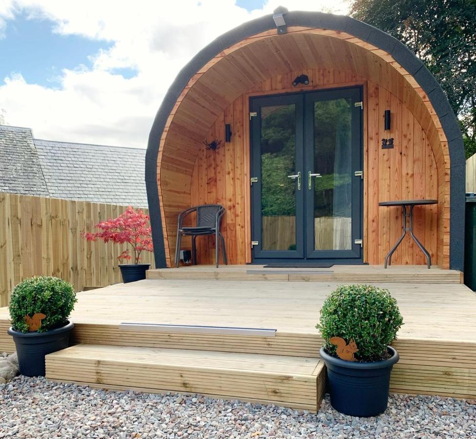 Loch Ness Woodland Pods Hotel Drumnadrochit Buitenkant foto