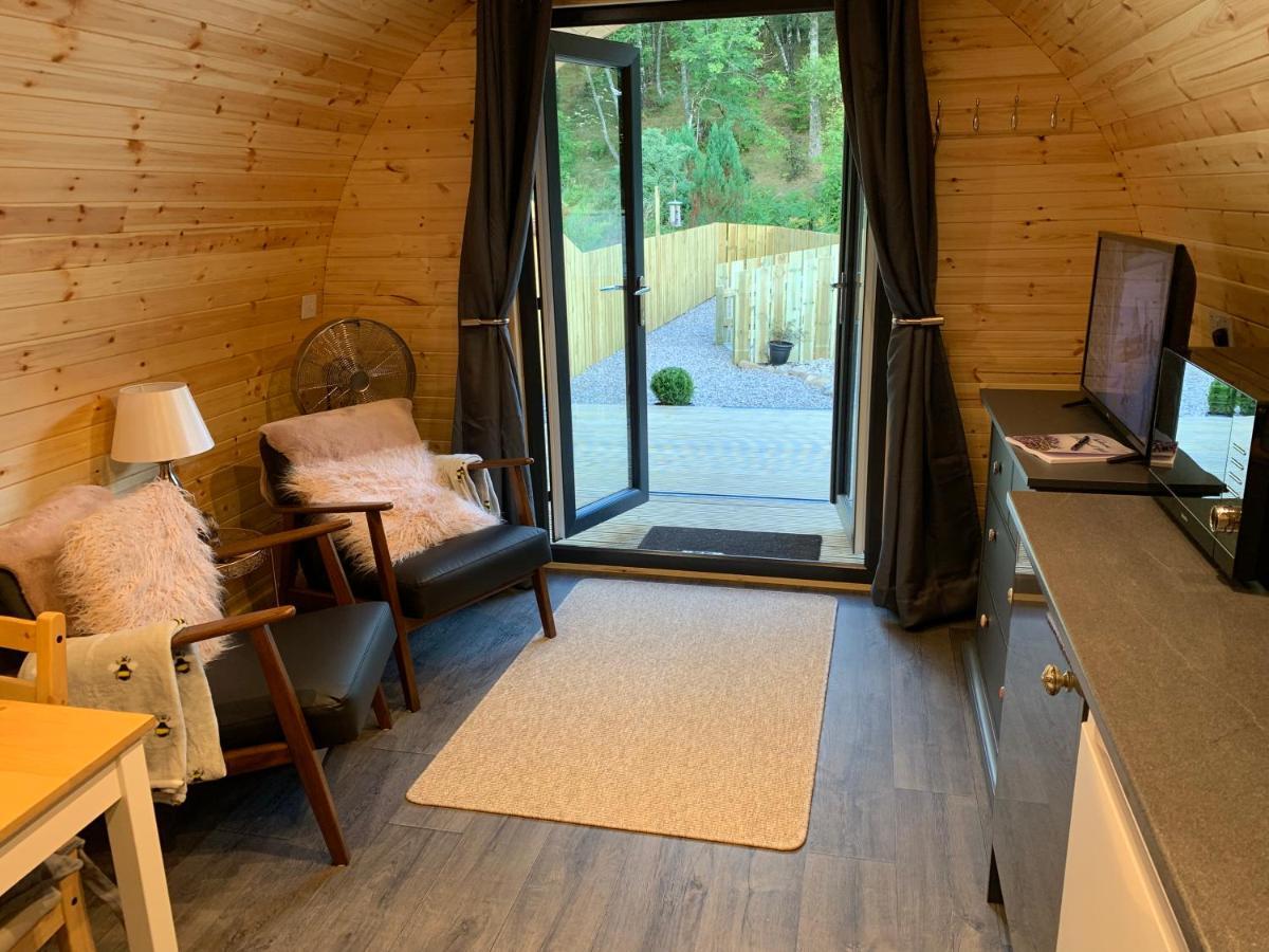 Loch Ness Woodland Pods Hotel Drumnadrochit Buitenkant foto